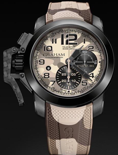 Graham Chronofighter Black Arrow 2CCAU.E03A Replica Watch